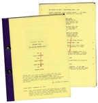The Empire Strikes Back Script With Unique Red Coding # on Each Page From Original Production